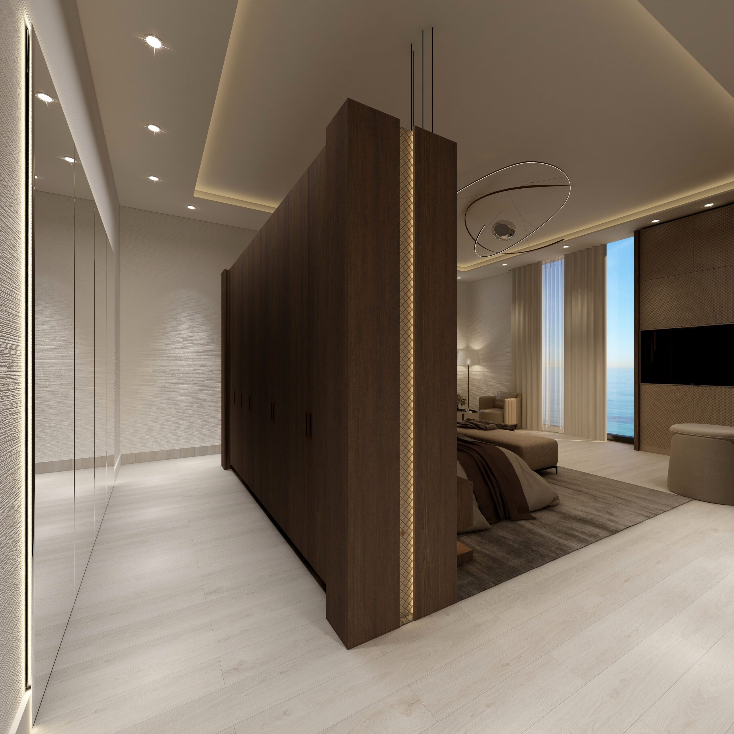 Modern Bedroom that feels like a royal suite